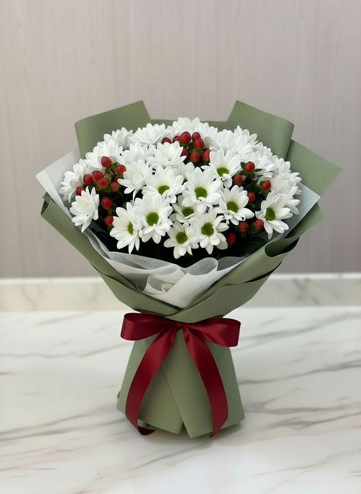 Букет цветов из: Хризантемы в Темрюке