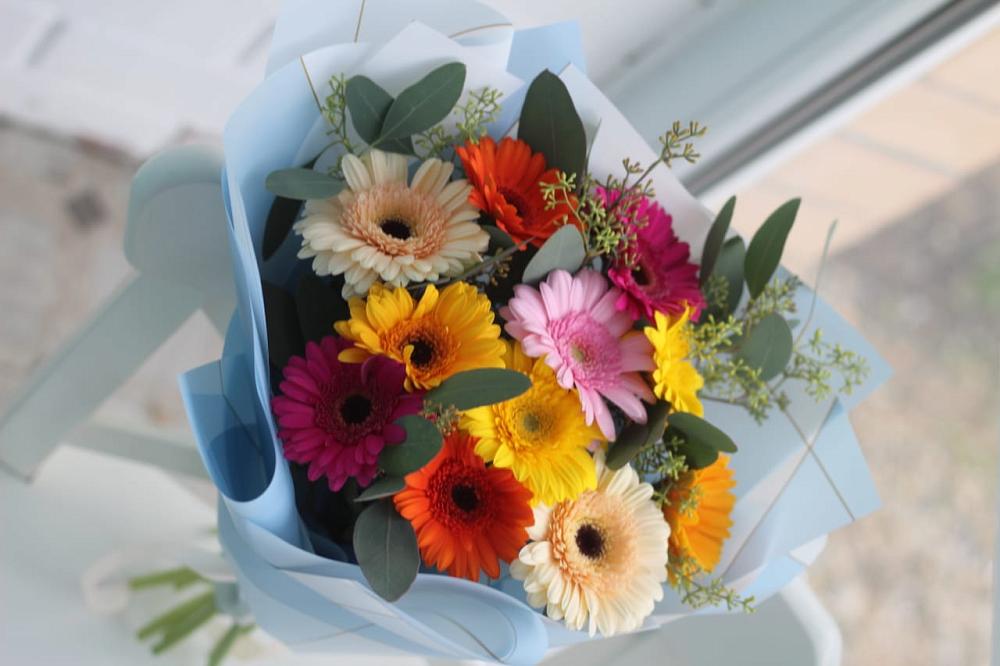 Букет цветов из: Герберы в Темрюке