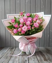 Букет Розовый кустик в Темрюке