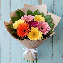 Букет цветов из:  Герберы в Темрюке