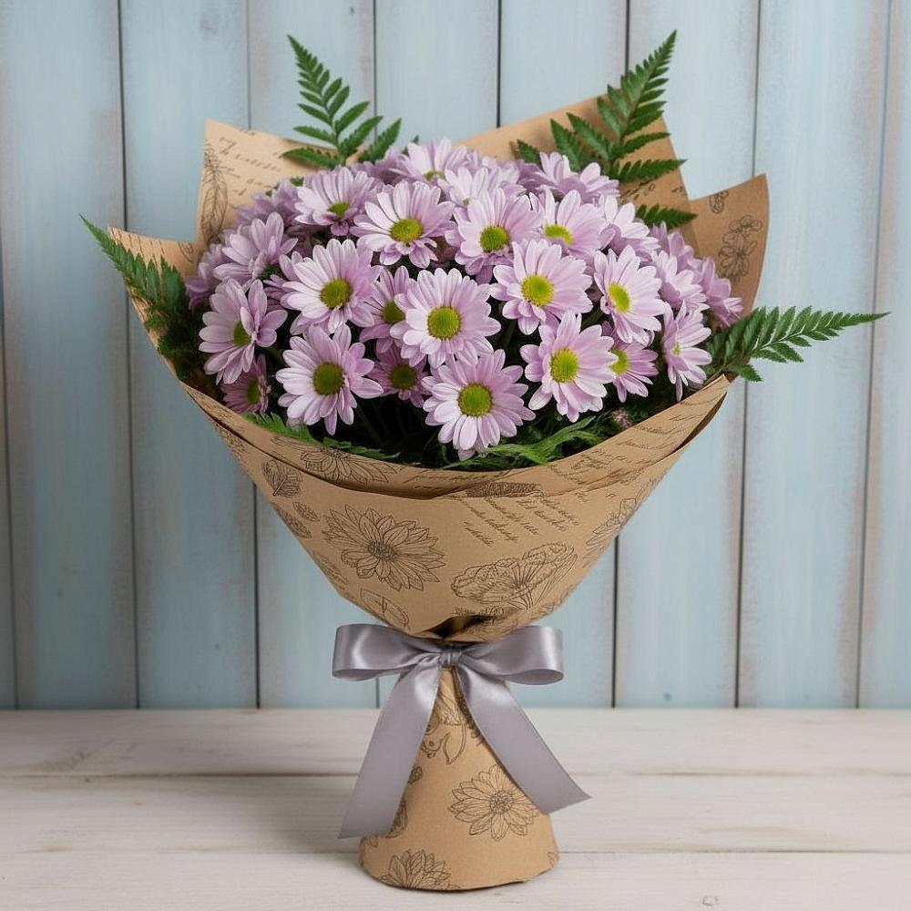 Букет цветов из: Хризантемы в Темрюке