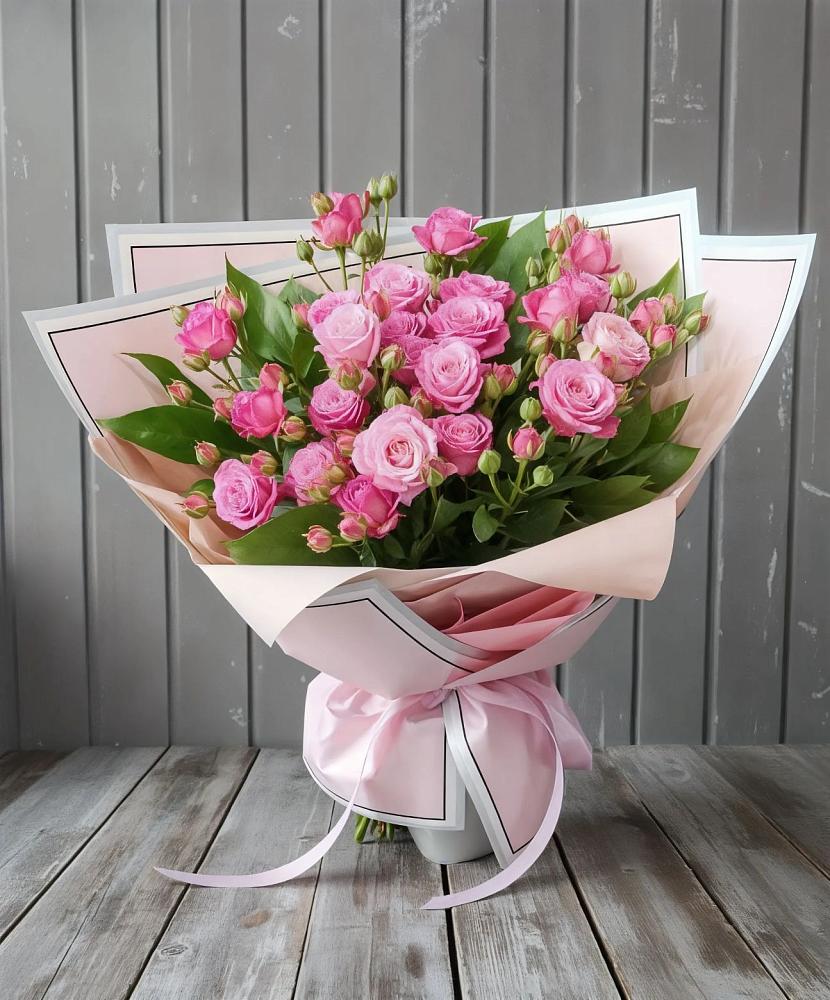 Букет Розовый кустик в Темрюке