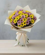 Букет цветов из:  Хризантемы #REPLACE_PRED# Темрюке