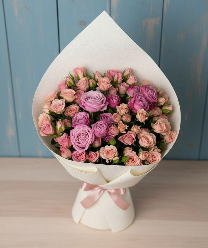 Букет цветов из: Розы в Темрюке