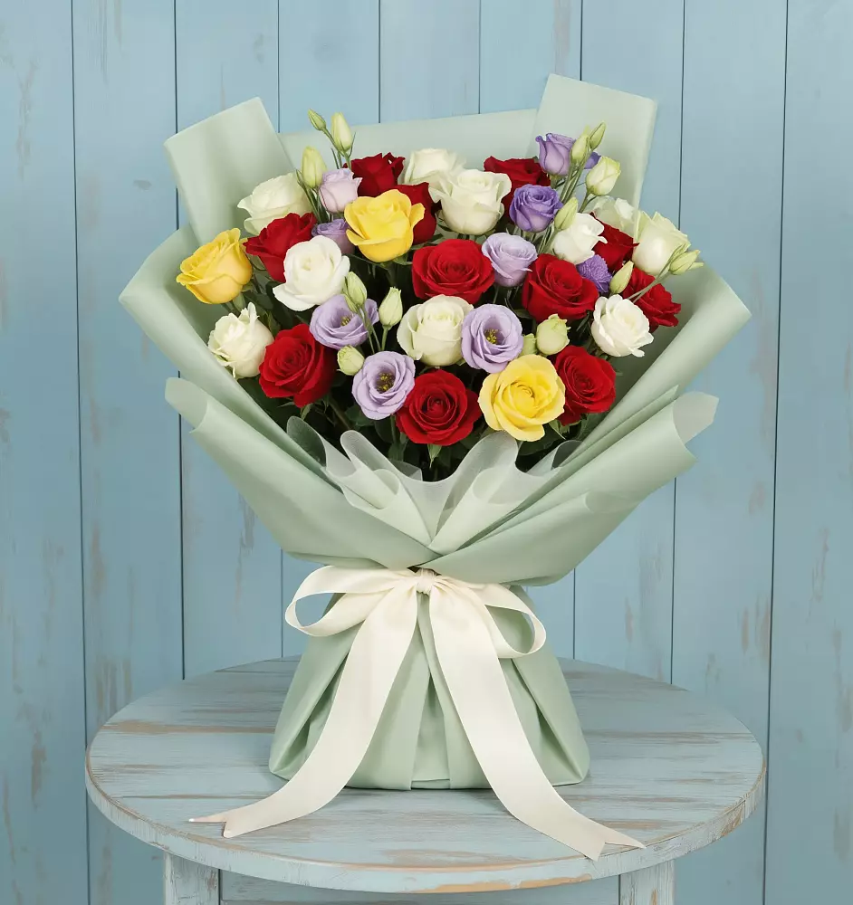 Букет цветов из: Розы в Темрюке