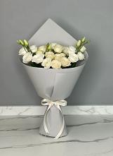 Букет цветов из:  Розы и Лизиантусы #REPLACE_PRED# Темрюке