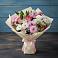 Букет цветов из: Хризантемы, Альстромерии и Розы в Темрюке